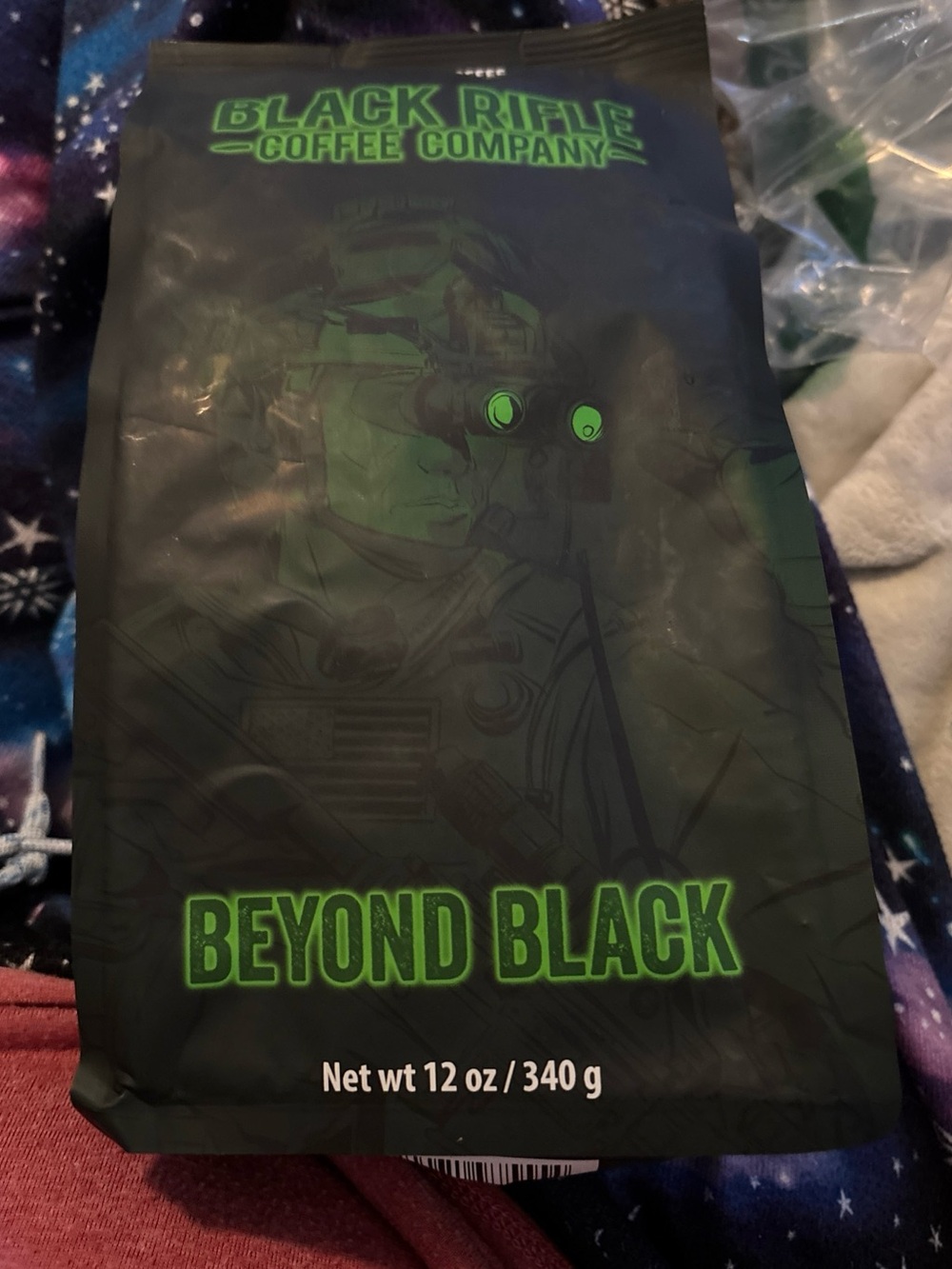 Black Rifle Coffee Company Beyond Black Dark Roast Coffee - Black/Green